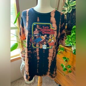 Custom Reverse Dyed Graphic shirt